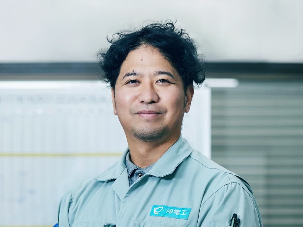 配電部地中線課［技術職］ 比嘉康二