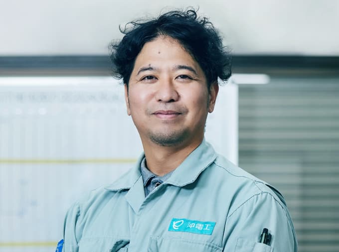 配電部地中線課［技術職］ 比嘉康二